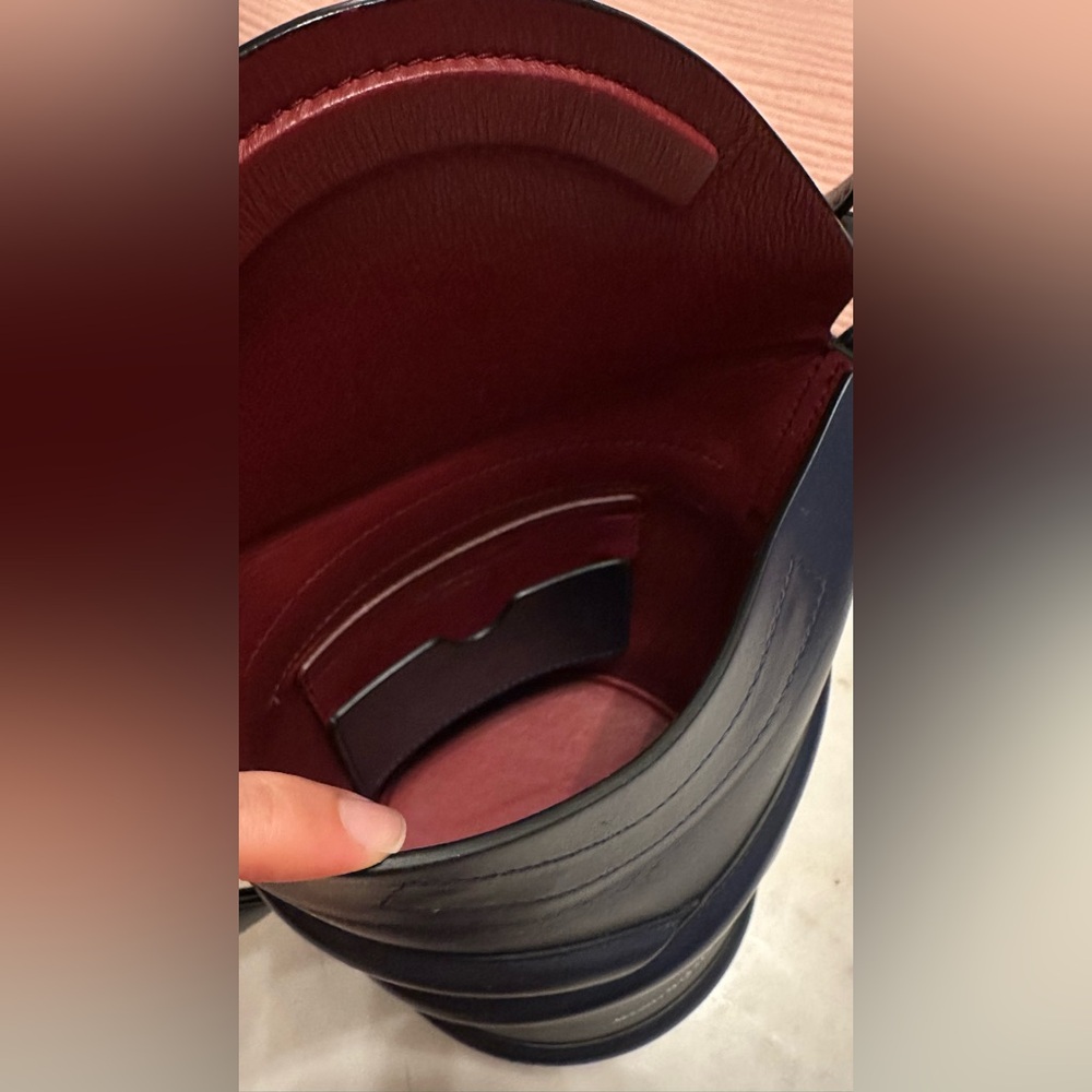 Alexander McQueen Curve Crossbody Purse - Picture 2 of 3